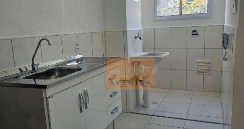 Apartamento com 2 dormitórios para alugar, 45 m² por R$ 1.900,00/mês - Hm Smart Paulínia - Paulínia/SP