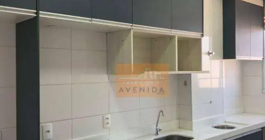 Apartamento com 2 dormitórios para alugar Condomínio Ponte Romana por R$ 2.460/mês - Vila Bressani - Paulínia/SP