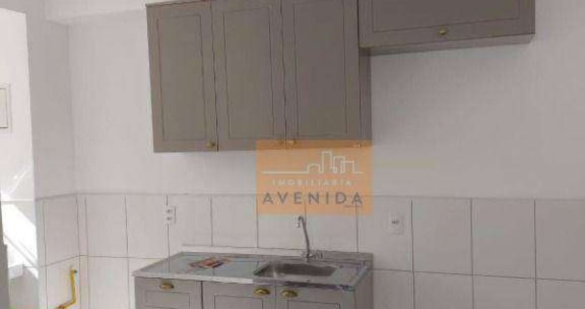 Apartamento com 2 dormitórios para alugar, 45 m² por R$ 1.977,65/mês - Hm Smart Paulínia - Paulínia/SP