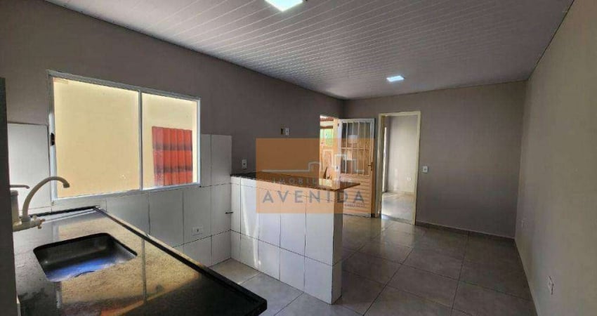 Edícula para alugar, 35 m² por R$ 1.500/mês - Nova Paulínia - Paulínia/SP