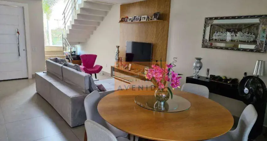 Casa com 3 dormitórios, 205 m² - venda por R$ 1.590.000 ou aluguel por R$ 7.206/mês - Residencial Real Park Sumaré - Sumaré/SP