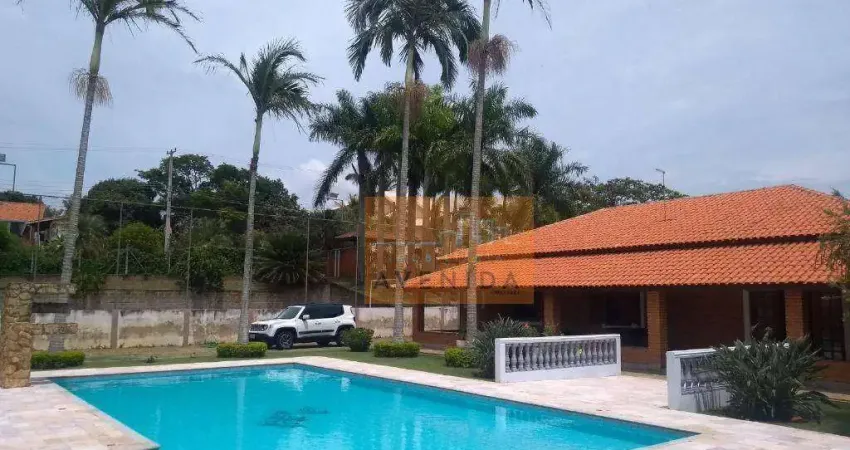 Chácara em cd. fechado- com 5 dormitórios à venda, 3381 m² por r$ 2.300.000 - vitassay - boituva/sp