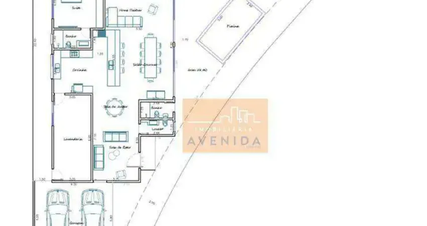 Terreno à venda, 539 m² por r$ 850.000,00 - parque brasil 500 - paulínia/sp