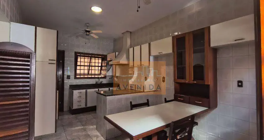 Casa com 3 dormitórios para alugar, 200 m² por r$ 7.000,00/mês - jardim dos calegaris - paulínia/sp