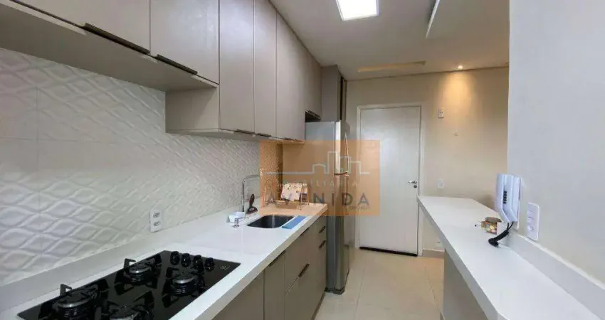 Apartamento à venda no residencial aquaville em paulínia-sp