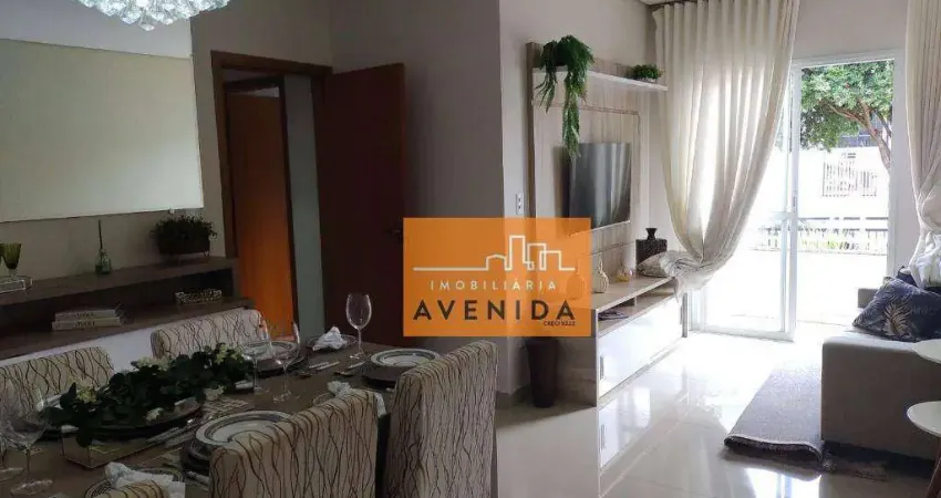Apartamento à venda por R$ 410.000,00 - Jardim dos Calegaris - Paulínia/SP