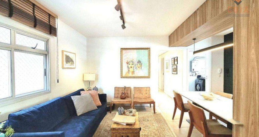 Apartamento com 2 dormitórios à venda, 82 m² por R$ 1.380.000,00 - Jardim Paulista - São Paulo/SP