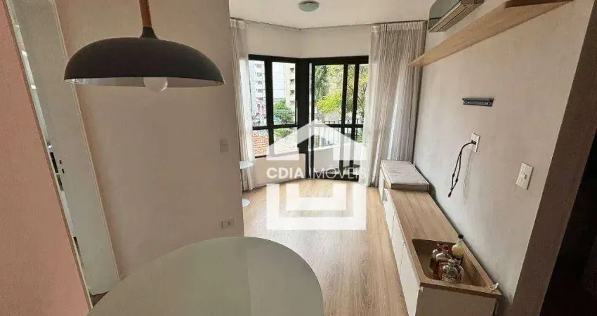 Apartamento com 1 dormitório à venda, 40 m² por R$ 630.000,00 - Itaim - São Paulo/SP