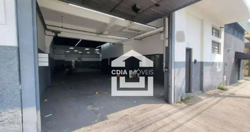 Galpão para alugar, 410 m² por r$ 15.800,00 - lapa - são paulo/sp