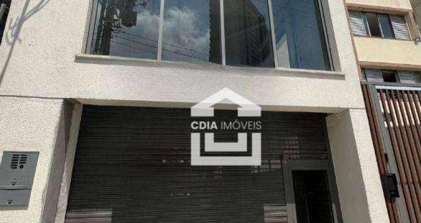 Loja para locação com 390 m² de área útil e 4 vagas de garagem. Localizado na Vila Romana.