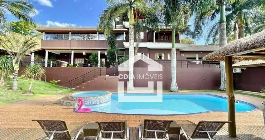 Casa com 5 dormitórios, 890 m² - venda por R$ 2.750.000,00 ou aluguel por R$ 17.708,33/mês - Granja Viana - Chácara Santa Lúcia - Carapicuíba/SP