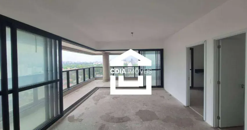 Apartamento à venda com 3 suítes, 3 banheiros , 1 lavabo, varanda gourmet e 2 vagas de garagem. Localizado em Pinheiros.