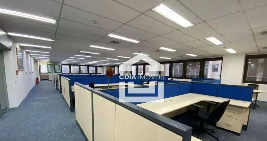 Conjunto comercial 257 m² de área útil, 2 banheiros e 3 vagas de garagem, localizado na Bela Vista.