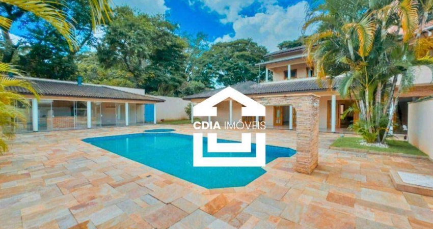 Casa com 4 dormitórios, 670 m² - venda por R$ 3.250.000 ou aluguel por R$ 20.000/mês - Granja Viana - Jardim Passargada C - Cotia/SP