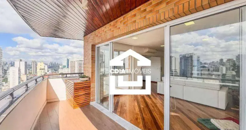 Apartamento à venda com 2 suítes, 3 banheiros e 2 vagas de garagem, localizado em pinheiros.