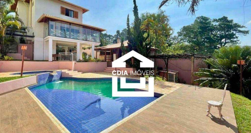 Casa com 3 dormitórios à venda, 357 m² por R$ 2.200.000 - Granja Viana – Chácara das Paineiras - Carapicuíba/SP