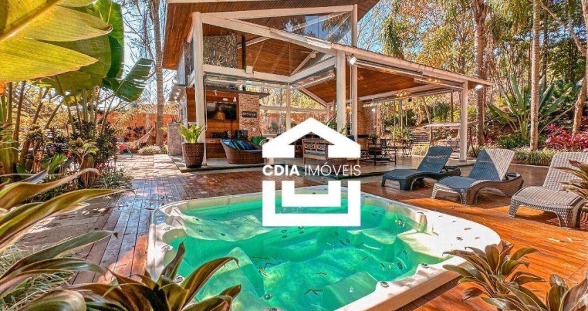 Casa com 4 dormitórios à venda, 596 m² por R$ 2.780.000,00 - Granja Viana - Fazendinha - Km 23 - Carapicuíba/SP