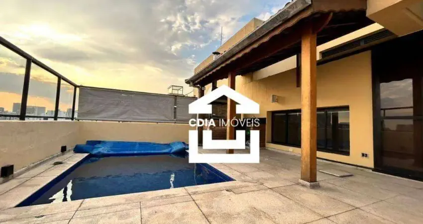Cobertura com 3 dormitórios à venda, 215 m² por R$ 2.440.000,00 - Brooklin - São Paulo/SP