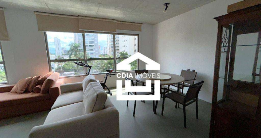 Apartamento com 1 dormitório à venda, 75 m² por R$ 1.500.000,00 - Campo Belo - São Paulo/SP
