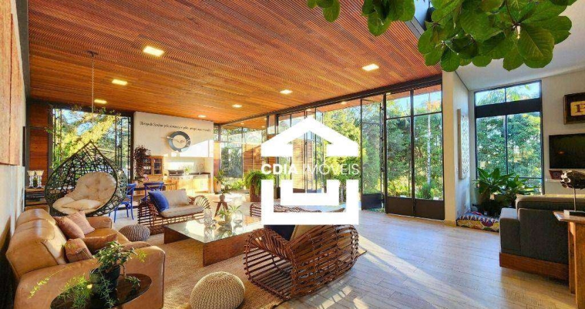 Casa com 5 dormitórios à venda, 700 m² por R$ 6.950.000,00 - Granja Viana - Bosque do Vianna - Cotia/SP