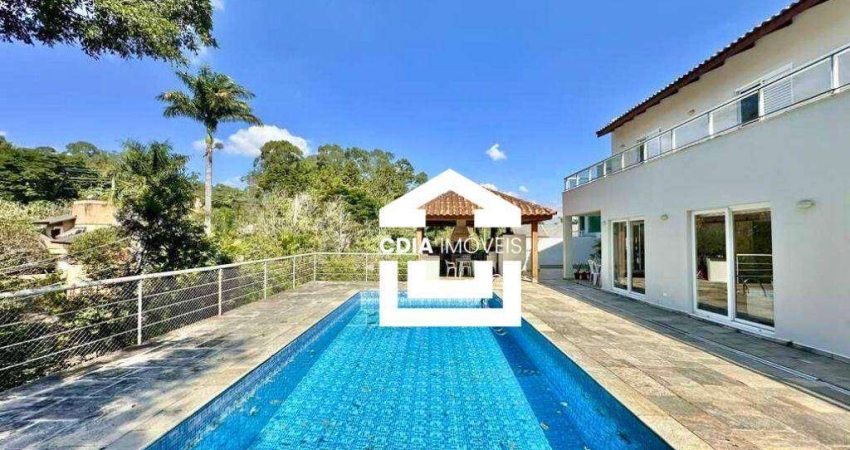Casa com 5 dormitórios à venda, 375 m² por R$ 2.500.000 - Granja Viana – Residencial Euroville - Carapicuíba/SP