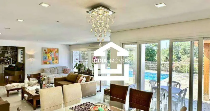 Casa com 5 dormitórios à venda, 375 m² por r$ 2.500.000,00 - granja viana – residencial euroville - carapicuíba/sp