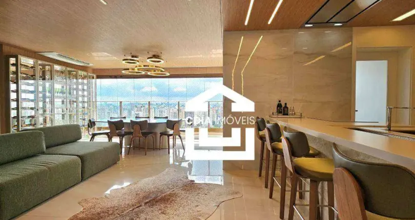 Apartamento com 3 dormitórios à venda, 147 m² por R$ 3.900.000,00 - Campo Belo - São Paulo/SP