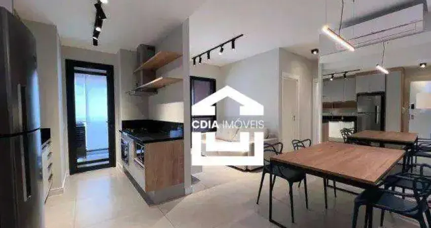 Apartamento para locação 2 dormitórios sendo 1 suíte, 2 banheiros e 1 vaga de garagem, localizado em Pinheiros.