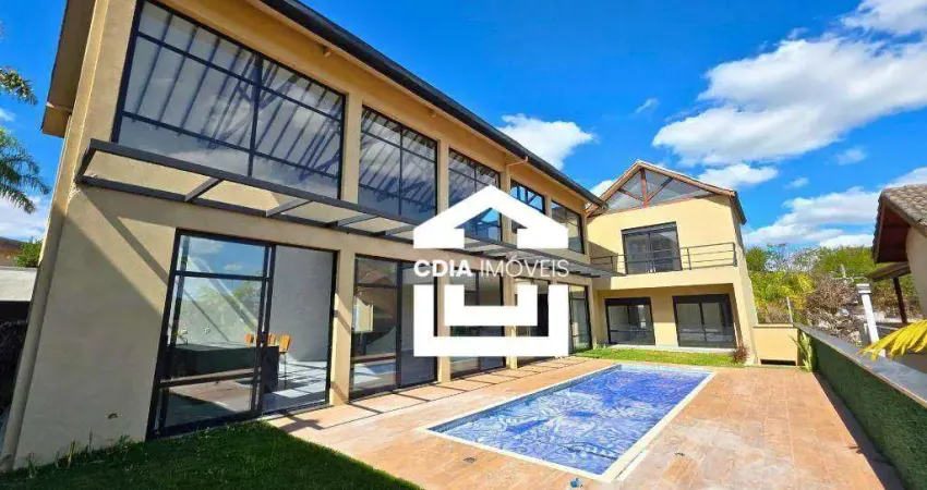 Casa com 4 dormitórios à venda, 420 m² por r$ 3.200.000,00 - granja viana - são paulo ii - cotia/sp