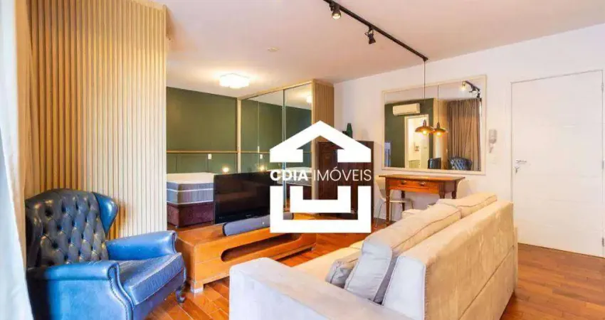 Apartamento com 1 dormitório à venda, 47 m² - pinheiros - são paulo/sp