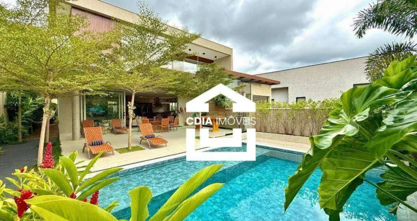 Casa com 4 dormitórios à venda, 440 m² por r$ 9.000.000,00 - gênesis 2 - santana de parnaíba/sp