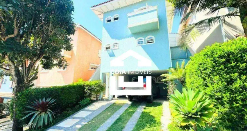 Casa com 3 dormitórios, 246 m² - venda por r$ 1.650.000,00 ou aluguel por r$ 10.102,00/mês - granja viana - villanova - cotia/sp