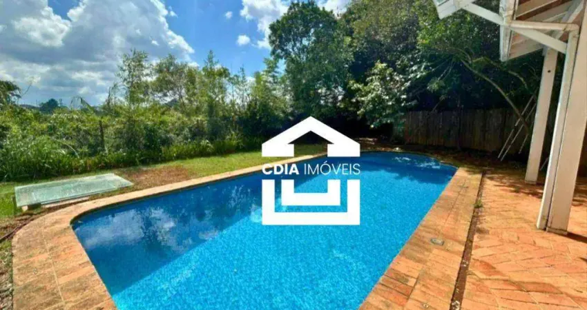 Casa com 4 dormitórios para alugar, 275 m² por r$ 15.926/mês - granja viana - jardim das paineiras - cotia/sp