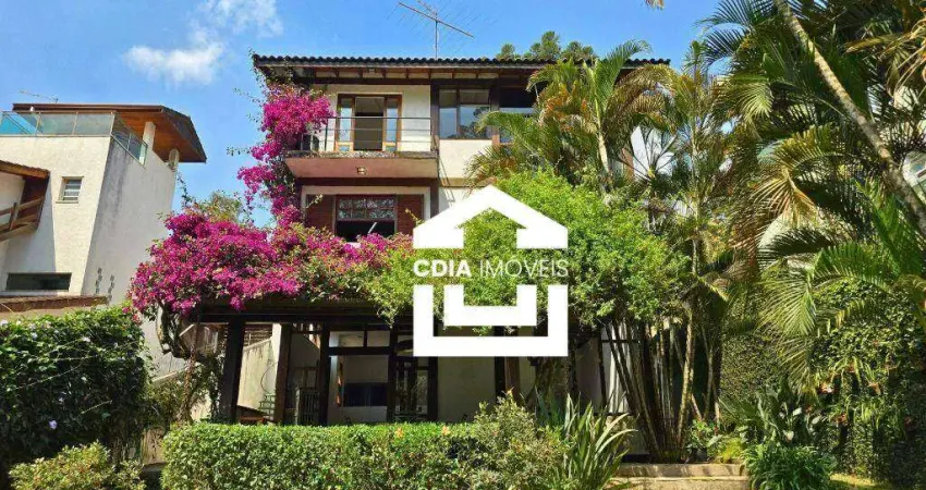 Casa com 3 dormitórios à venda, 400 m² por r$ 2.300.000,00 - granja viana - palos verdes - cotia/sp