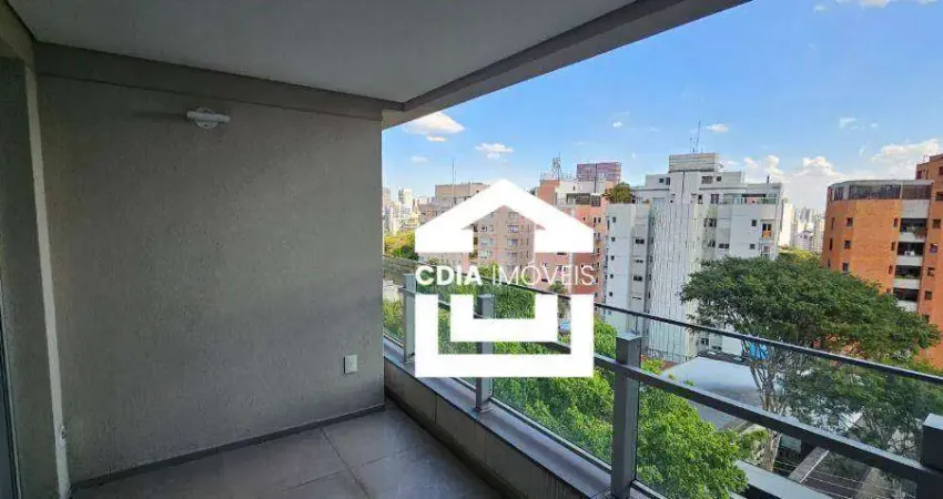 Apartamento com 1 dormitório à venda, 50 m² por r$ 1.496.000 - vila madalena - são paulo/sp