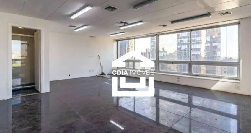 Conjunto comercial para locação com 2 salas e 2 banheiros, localizado no jardim paulista.