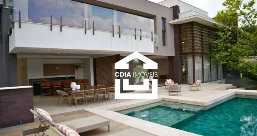 Casa com 4 dormitórios à venda, 1010 m² por r$ 15.000.000,00 - tamboré 11 - santana de parnaíba/sp