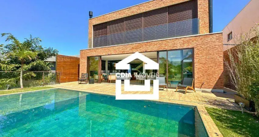 Casa com 6 dormitórios à venda, 525 m² por r$ 6.500.000,00 - alphasítio - santana de parnaíba/sp