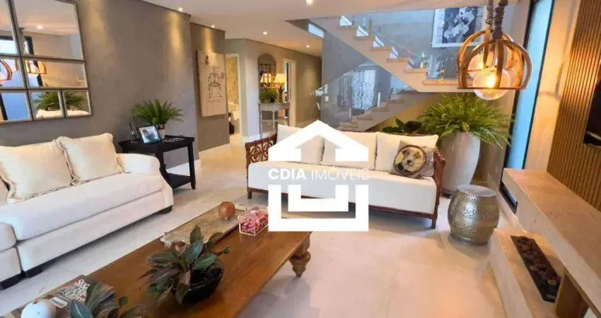 Casa com 5 dormitórios à venda, 300 m² por r$ 3.900.000,00 - alphaville 04 - santana de parnaíba/sp