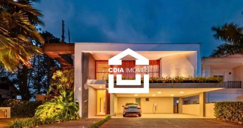 Casa com 4 dormitórios à venda, 665 m² por r$ 13.500.000 - alphaville 10 - santana de parnaíba/sp