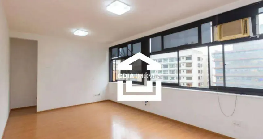 Conjunto comercial com 48 m² de área útil, 1 sala e 1 banheiro, localizado no jardim paulista.