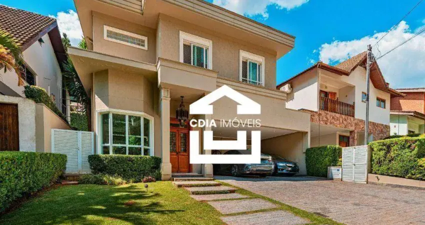 Casa com 3 dormitórios à venda, 290 m² por r$ 3.990.000 - alphaville 03 - santana de parnaíba/sp