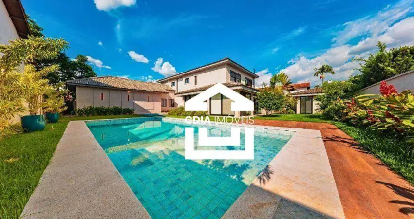 Casa com 4 dormitórios à venda, 466 m² por r$ 7.300.000 - alphaville 04 - santana de parnaíba/sp