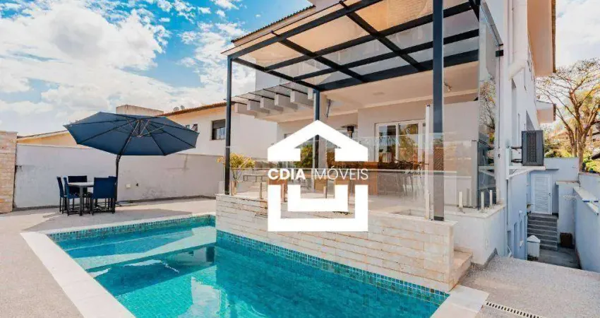 Casa com 4 dormitórios à venda, 490 m² por r$ 4.100.000,00 - alphaville 06 - santana de parnaíba/sp