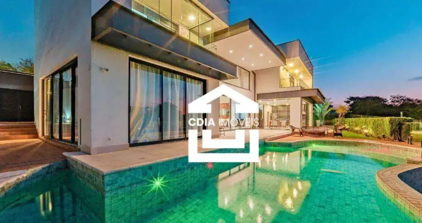 Casa com 4 dormitórios à venda, 530 m² por r$ 8.500.000,00 - burle marx - santana de parnaíba/sp