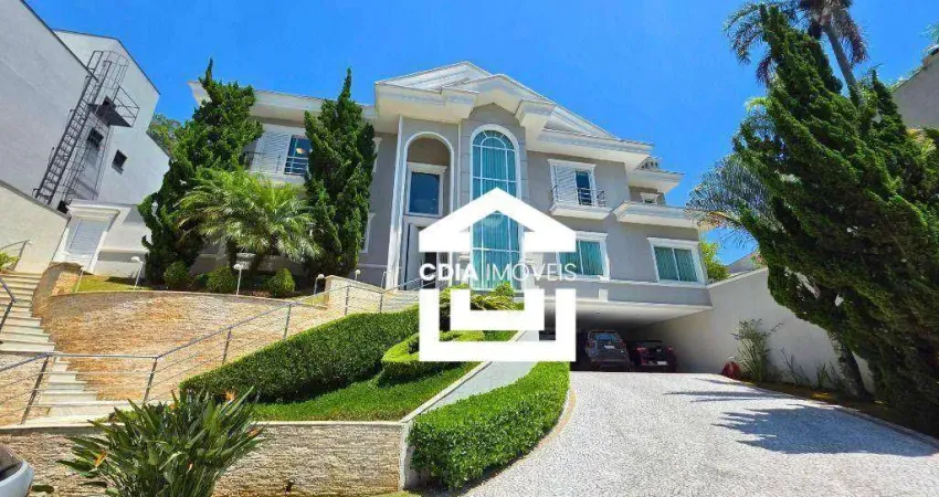 Casa com 4 dormitórios à venda, 603 m² por r$ 7.500.000 - são paulo ii - cotia/sp