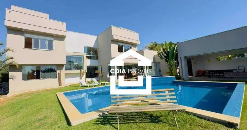 Casa com 5 dormitórios, 664 m² - venda por r$ 6.800.000 ou aluguel por r$ 25.000/mês - granja viana ii gleba 4 e 5 - cotia/sp
