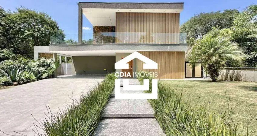 Casa com 5 dormitórios à venda, 401 m² por r$ 2.900.000 - granja viana - reserva santa maria - jandira/sp