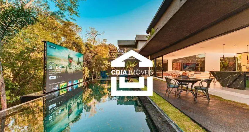 Casa com 3 dormitórios à venda, 360 m² por r$ 5.450.000 - granja viana - vintage - cotia/sp