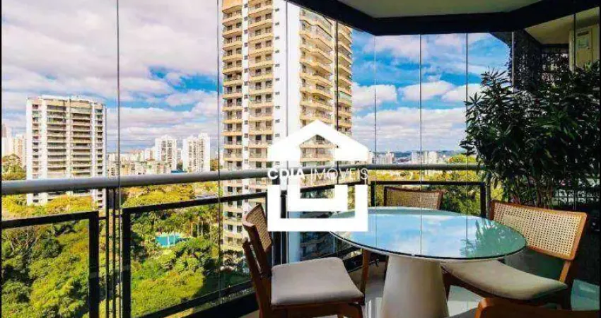Apartamento com 4 dormitórios à venda, 350 m² - chácara flora - são paulo/sp